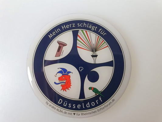 Kühlschrank - Magneten mit dem Düsseldorfer Radschläger