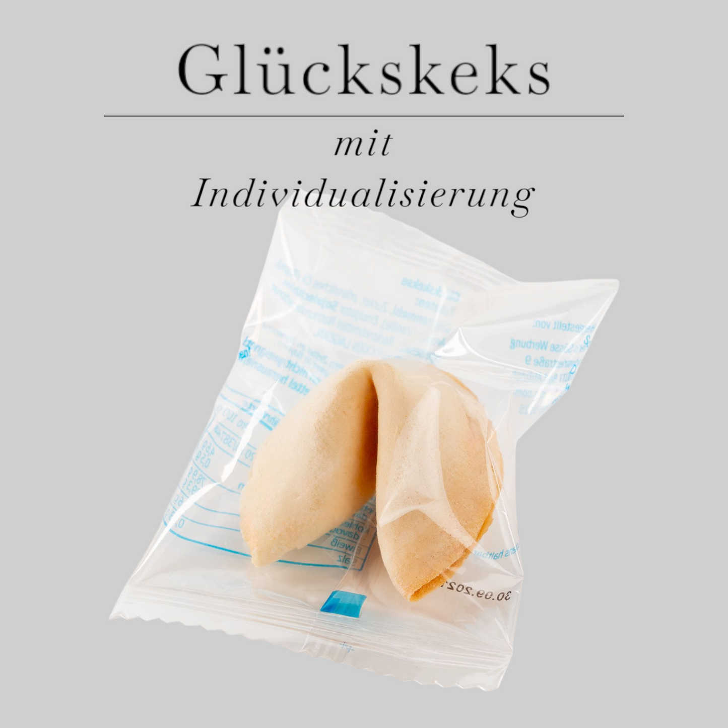 Glückskeks transparent als bestes Werbemittel